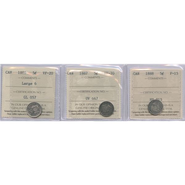 Victoria Five Cents - ICCS Group of 3