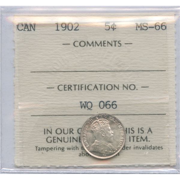 1902 Five Cents