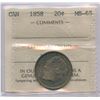 Image 1 : 1858 Twenty Cents