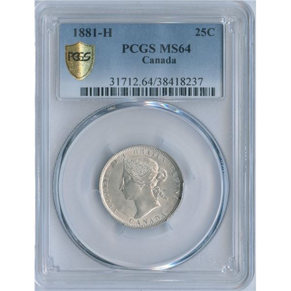 1881H Twenty-Five Cents