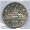 Image 2 : 1961 Silver Dollar - A Gem
