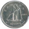 Image 2 : 1969 Canadian 10-cent Struck on a Silver Planchet Error