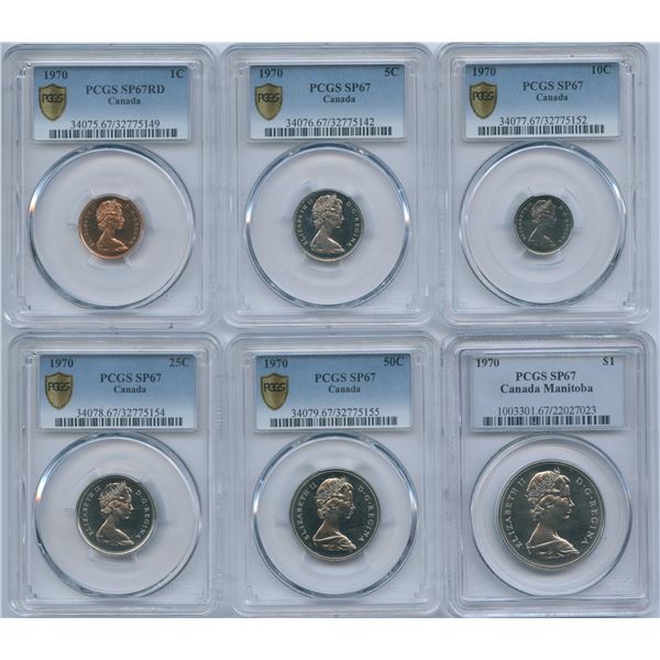 1970 Canada Specimen Set