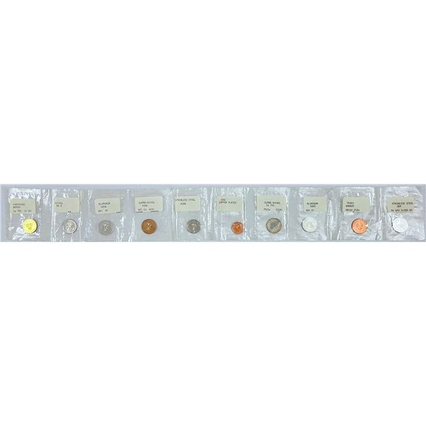 Rare Strip of Ten RCM Test Tokens