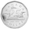 Image 2 : 2012 $1 25th Anniversary of the Loonie Autographed by Robert Carmichael