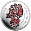 Image 1 : 2016 $50 Mythical Realms of the Haida Series: The Eagle (Sky): 5oz Fine Silver