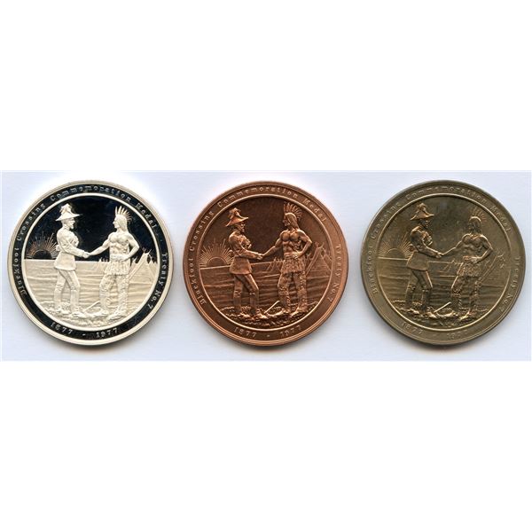Treaty No.7 Medals + Book