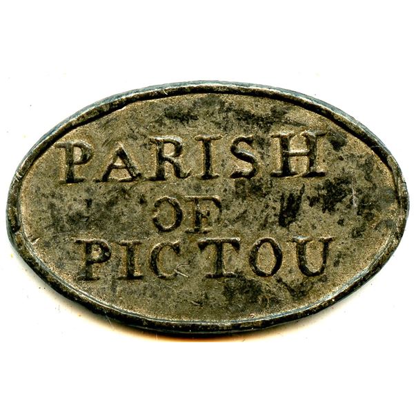 Lot of Five Nova Scotia Communion Tokens.†