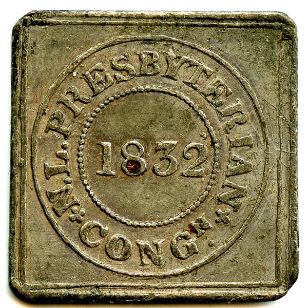 Lot of Three PEI Communion Tokens.†