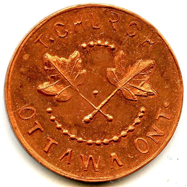 Lot of Two Thomas Church Tokens.†