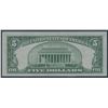 Image 2 : 1934A $5 Silver Certificate North Africa WWII FR2307