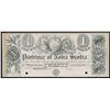 Image 1 : 18_ Province of Nova Scotia £1 Treasury Note - Proof