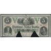 Image 1 : 1861-66 Province of Nova Scotia $5 Treasury Note