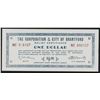 Image 1 : City of Brantford $1 Relief Certificate