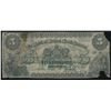 Image 1 : Bank of British North America $5, 1877, Contemporary Counterfeit