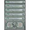 Image 1 : Canadian Bank of Commerce $5, 1917 - 5 Consecutive Serial Numbers