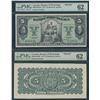 Image 1 : Banque D'Hochelaga $5, 1917 - Front & Back Proofs