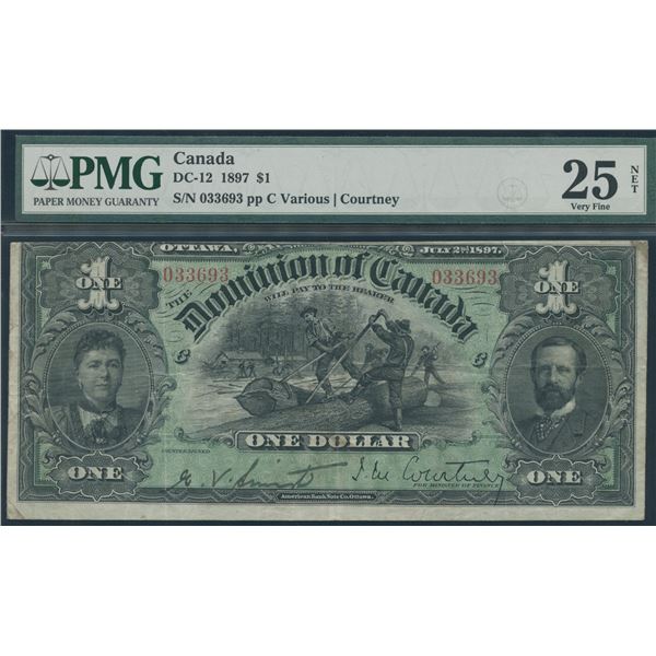 Dominion of Canada $1, 1897