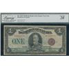 Image 1 : Dominion of Canada $1, 1923 - Rare Test Issue
