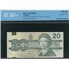 Image 1 : Bank of Canada $20, 1991 - Misplaced OSD