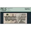 Image 2 : Bank of Canada $100, 1988 - 3 Digit Radar