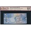 Image 1 : Bank of Canada $5, 2006 - Low Serial Number