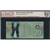 Image 1 : Bank of Canada $20, 2012 - Double Misplaced Serial Number