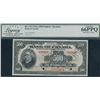 Image 1 : Bank of Canada $500, 1935 - Specimen