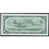 Image 2 : Bank of Canada $1, 1954 - Devil's Face Changeover