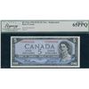 Image 1 : Bank of Canada $5, 1954 - Devil's Face Replacement