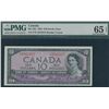 Image 1 : Bank of Canada $10, 1954 - Devil's Face