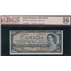 Image 1 : Bank of Canada $100, 1954 - Devil's Face
