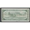 Image 2 : Bank of Canada $1, 1954 with Eaton's Cello Wrap