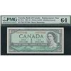 Image 1 : Bank of Canada $1, 1954 - Replacement