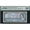 Image 1 : Bank of Canada $5, 1954 - Changeover
