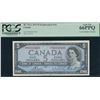Image 1 : Bank of Canada $5, 1954 - Replacement