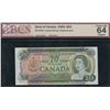 Image 1 : Bank of Canada $20, 1969 - Replacement