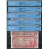 Image 1 : Bank of Canada $50, 1975 - Lot of 5 Consecutive
