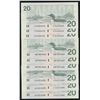 Image 1 : Bank of Canada $20, 1991 - Lot of 24