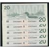 Image 2 : Bank of Canada $20, 1991 - Lot of 24