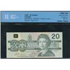 Image 2 : Bank of Canada $20, 1991 - Replacement