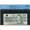 Image 2 : Bank of Canada $20, 1991 - Short Run