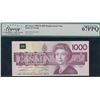 Image 2 : Bank of Canada $1000, 1988 - Replacement