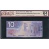 Image 1 : Bank of Canada $10, 2001 - Replacement