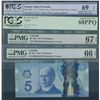 Image 1 : Bank of Canada $5, 2013 - Lot of 4