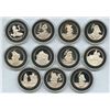 Image 3 : Snow White and the Seven Dwarfs Silver Set of 11