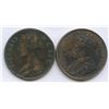 Image 2 : 1888 & 1920 Newfoundland One Cent Pair