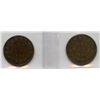 Image 2 : 1891 One Cent - ICCS Graded Lot of 2