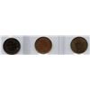 Image 2 : 1876H, 1888 & 1899 One Cent - ICCS Graded Lot of 3