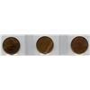 Image 2 : 1899, 1911 &1917 One Cent - ICCS Graded Lot of 3